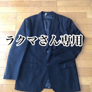 ユニクロ(UNIQLO)のジャケット　UNIQLO レギュラーフィット　XL 黒(テーラードジャケット)