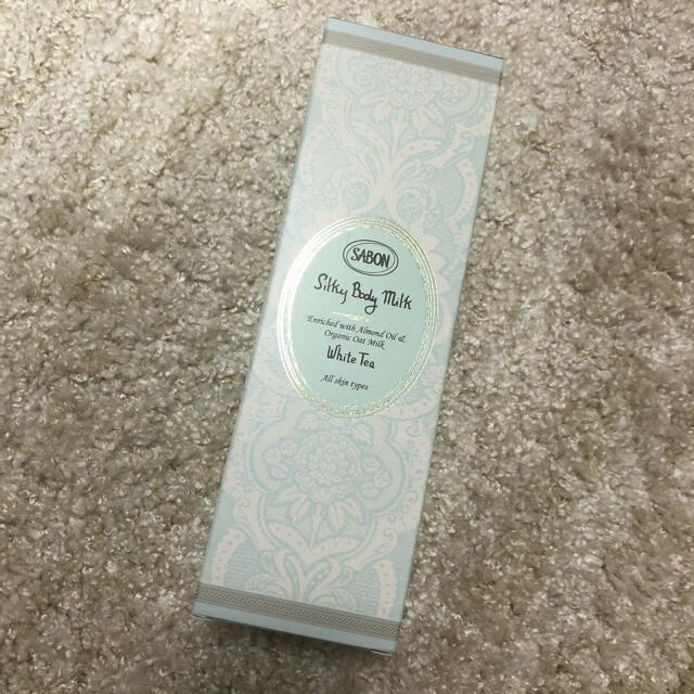 SABON(サボン)の新品 未開封品☆SABON☆シルキーボディミルク /ホワイトティー コスメ/美容のボディケア(ボディローション/ミルク)の商品写真