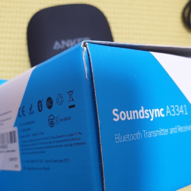 Anker Soundsync Bluetooth トランスミッター レシーバー スマホ/家電/カメラのオーディオ機器(その他)の商品写真