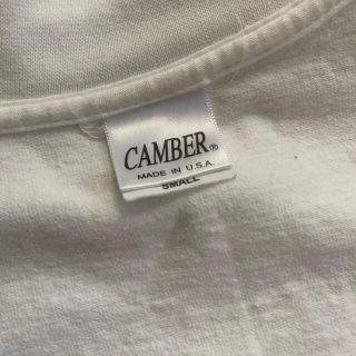 ビームス(BEAMS)のCAMBER モックネック ロングスリーブTシャツ 白 S(Tシャツ/カットソー(七分/長袖))