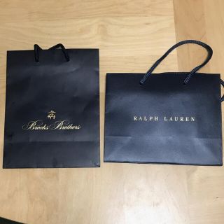 ブルックスブラザース(Brooks Brothers)のショップ袋　ブルックスブラザーズ・ラルフローレン(ショップ袋)