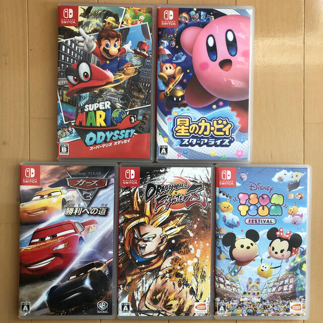 Nintendo  Switch  ソフト　5本セット