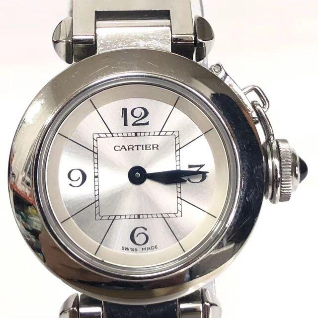 【期間限定】CARTIER カルティエ W3140007 ミスパシャ 腕時計クォーツ動作状況