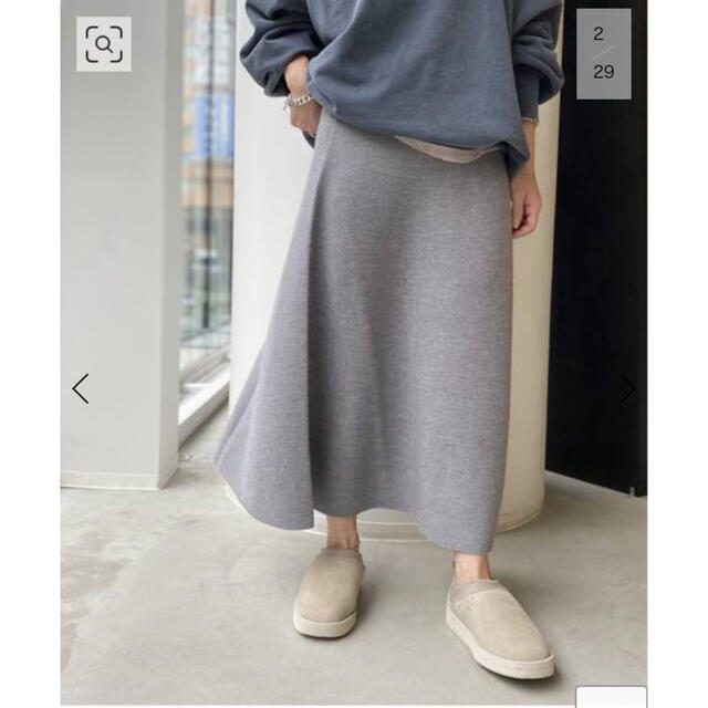 新品、タグ付き★アパルトモン　Knit Long Skirt