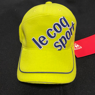 ルコックスポルティフ(le coq sportif)のle coq sportifルコックスポルティフキャップ　ゴルフ帽子(キャップ)