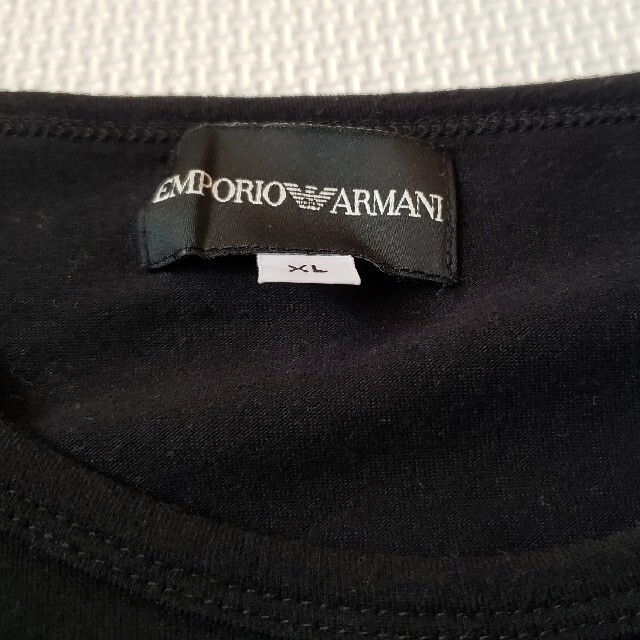 Emporio Armani(エンポリオアルマーニ)のエンポリオアルマーニ ワンポイントロゴ 長袖Tシャツ メンズのトップス(Tシャツ/カットソー(七分/長袖))の商品写真