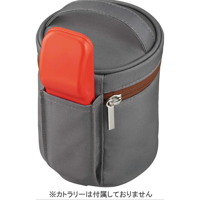 THERMOS(サーモス)のサーモス スープジャーポーチ グレー REB-004 GY インテリア/住まい/日用品のキッチン/食器(弁当用品)の商品写真