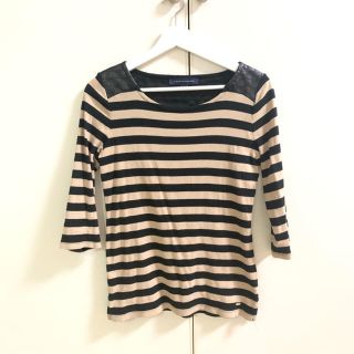 トミーヒルフィガー(TOMMY HILFIGER)の【美品】トミーヒルフィガー　トップス(カットソー(長袖/七分))