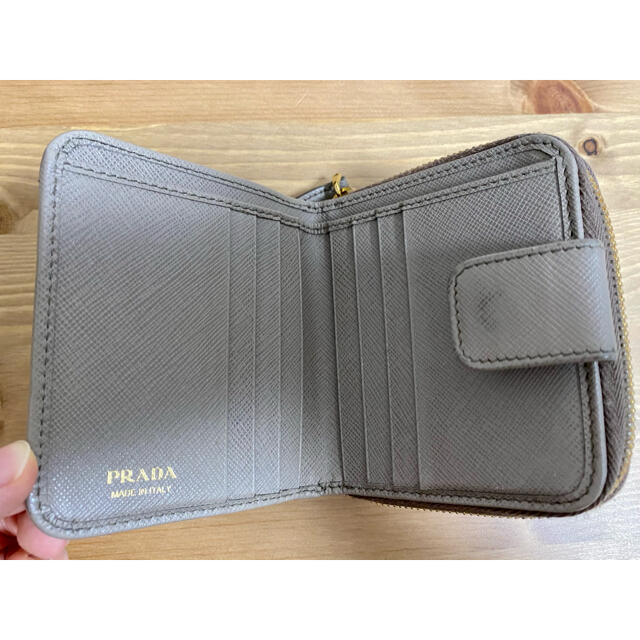 【美品】PRADA プラダ 二つ折り財布財布 2