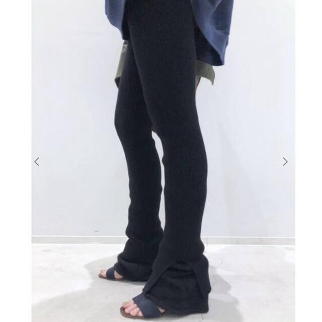 レギンス/スパッツ☆L'Appartement☆Slit Leggings☆ブラック☆新品タグ付☆