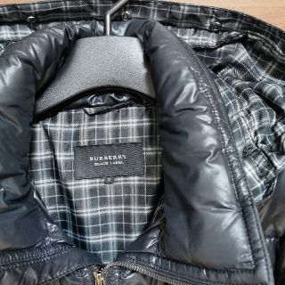 BURBERRY BLACK LABEL - バーバリー フード付きダウンジャケット 最