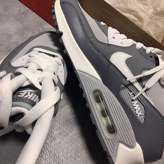 NIKE AIRMAX90 グレーホワイト