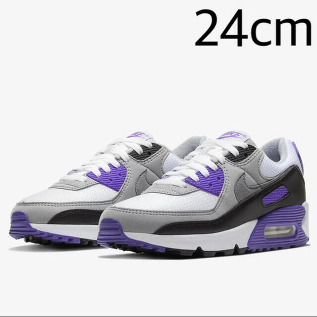 24cm エアマックス90 airmax90 紫 パープル グレープ www ...