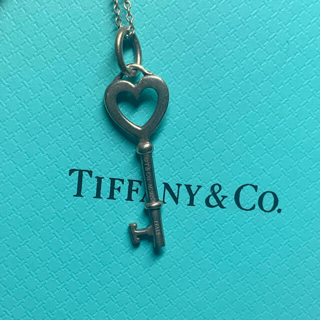 Tiffany & Co.(ティファニー)のTiffany ＆ Co. シルバー　ハートキーネックレス レディースのアクセサリー(ネックレス)の商品写真