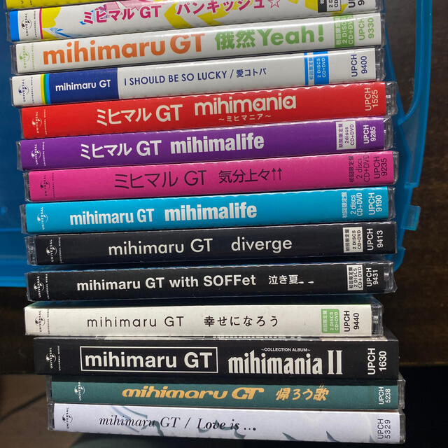 UNIVERSAL ENTERTAINMENT(ユニバーサルエンターテインメント)の【値下】mihimaru GT シングル+アルバム エンタメ/ホビーのCD(ポップス/ロック(邦楽))の商品写真