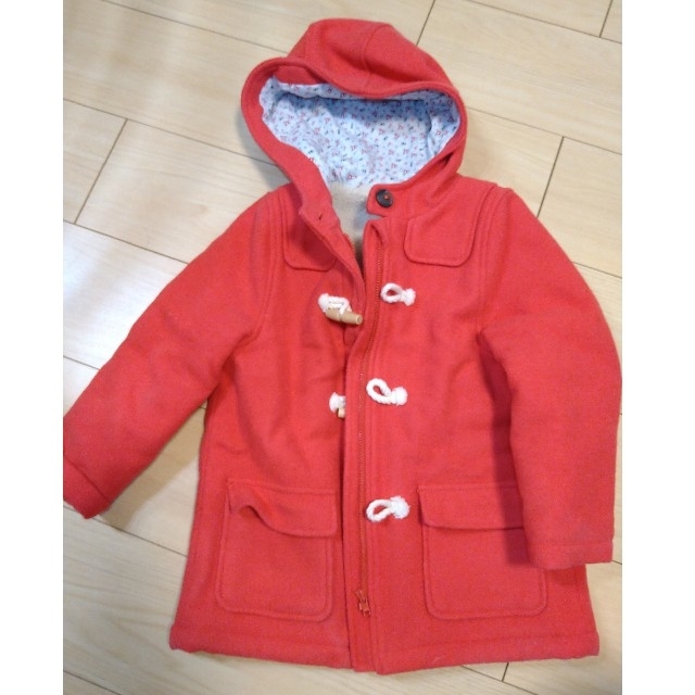 PETIT BATEAU(プチバトー)のPETIT BATEAU（プチバトー）5ans/108cm　ダッフルコート キッズ/ベビー/マタニティのキッズ服女の子用(90cm~)(コート)の商品写真