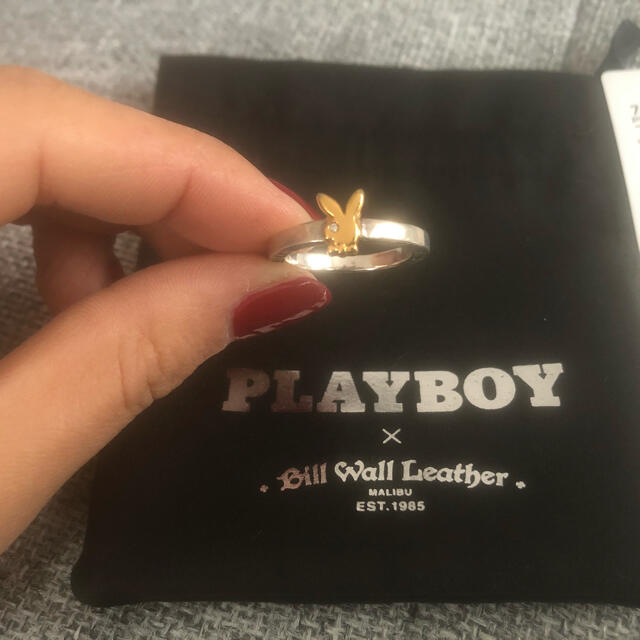 BILL WALL LEATHER(ビルウォールレザー)のBILL WALL LEATHER × PLAYBOY リング メンズのアクセサリー(リング(指輪))の商品写真