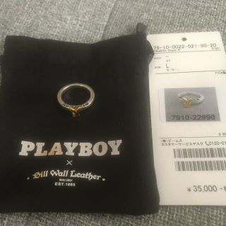 ビルウォールレザー(BILL WALL LEATHER)のBILL WALL LEATHER × PLAYBOY リング(リング(指輪))