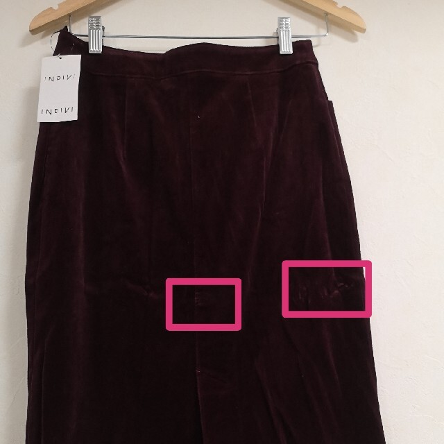 INDIVI(インディヴィ)の83%off 　INDIVI　タイトスカート　サイズ→40　未使用品・タグつき レディースのスカート(ひざ丈スカート)の商品写真