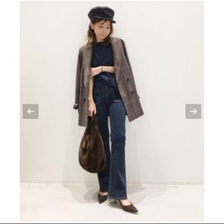 アパルトモンドゥーズィエムクラス(L'Appartement DEUXIEME CLASSE)の美品◆L'Appartement Zanieri Long W Jacket(テーラードジャケット)