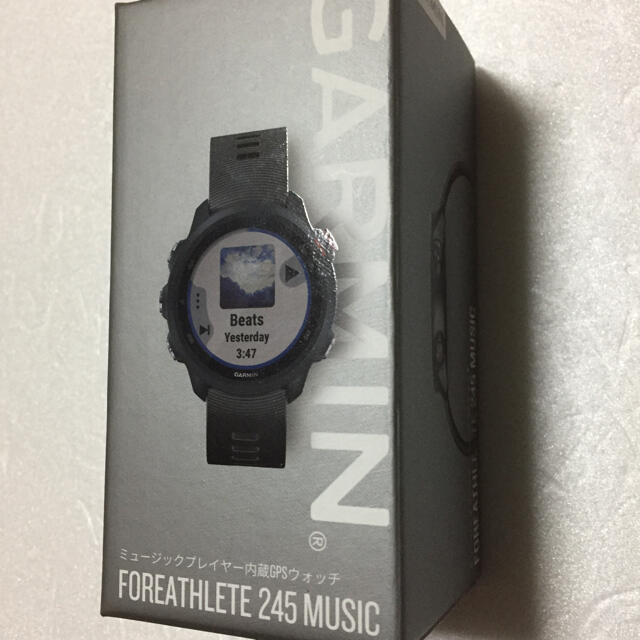 【新品】GARMIN ForeAthlete 245 Music ブラック