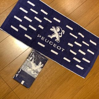 プジョー(Peugeot)のPEUGEOT プジョー　今治タオル　非売品　ノベルティ(ノベルティグッズ)