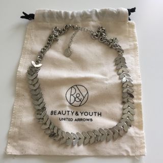 ビューティアンドユースユナイテッドアローズ(BEAUTY&YOUTH UNITED ARROWS)のビューティー&ユース リーフ ネックレス(ネックレス)