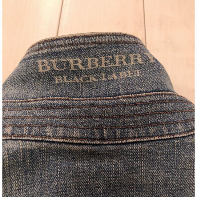 BURBERRY BLACK LABEL(バーバリーブラックレーベル)のバーバリーブラックレーベル　デニムジャケット⭐︎Gジャン メンズのジャケット/アウター(Gジャン/デニムジャケット)の商品写真