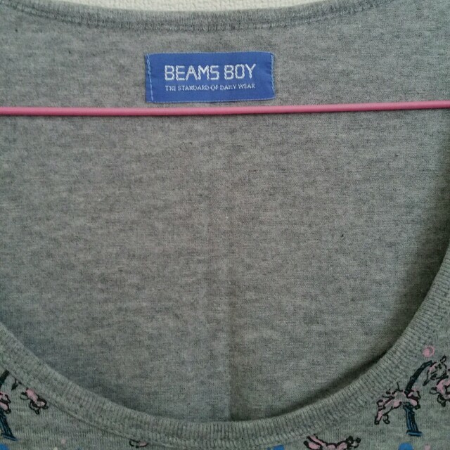 BEAMS BOY(ビームスボーイ)のBEAMS BOY　カットソー レディースのトップス(カットソー(半袖/袖なし))の商品写真