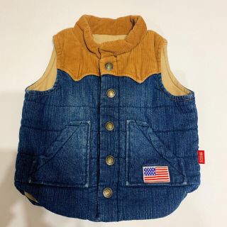 ブリーズ(BREEZE)の美品☆ダウンベストBREEZE Baby ＆Kids　95㎝(ジャケット/上着)