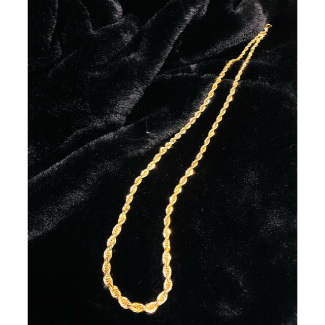 F i.n.t(フィント)の細いから太め 長い ゴールド ヴィンテージ 60s 70s 古着屋 ネックレス レディースのアクセサリー(ネックレス)の商品写真