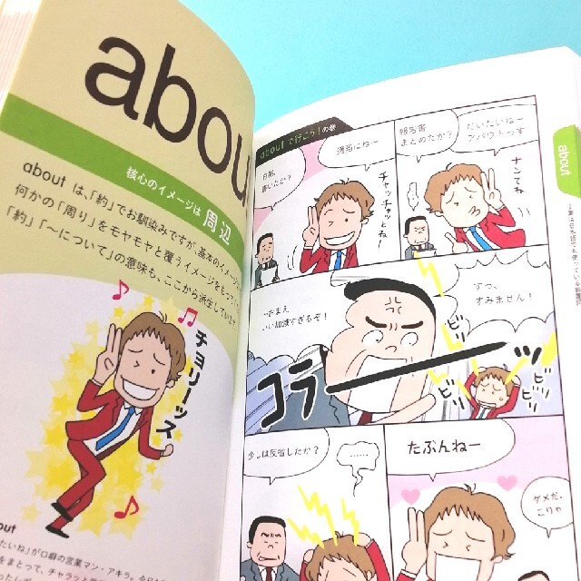 核心のイメージがわかる！前置詞キャラ図鑑 エンタメ/ホビーの本(語学/参考書)の商品写真