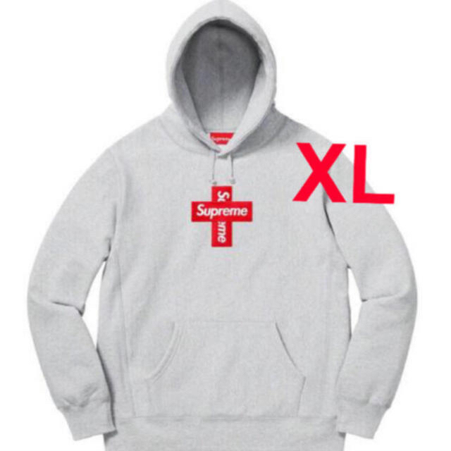【特別送料無料！】 supreme cross box logo XL パーカー