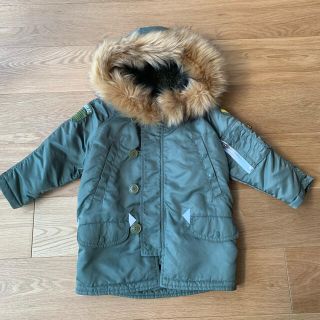 アルファインダストリーズ(ALPHA INDUSTRIES)のALPHA INDUSTRIES キッズ N-3B タイトジャケット 110(ジャケット/上着)