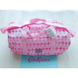 キャスキッドソン(Cath Kidston)の【新品】キャスキッドソン キッズ  オーバーナイトバッグ バレリーナストライプ(その他)