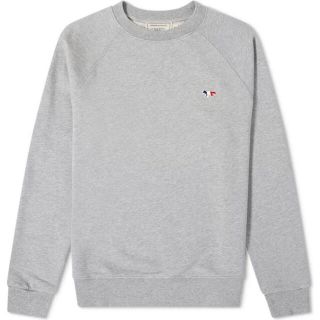 メゾンキツネ(MAISON KITSUNE')の【新品】Maison Kitsuné トリコロール フォックス スウェットシャツ(トレーナー/スウェット)