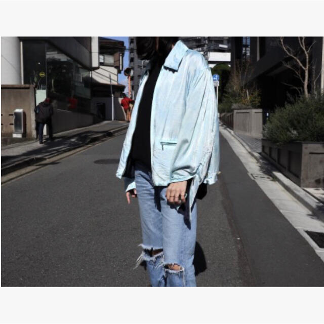 masu 20ss tie dye blouson