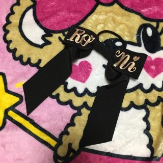 ロニィ(RONI)の新品🌸RONI🌸デカリボンヘアゴム🌸ブラック(その他)