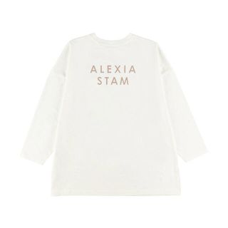 アリシアスタン(ALEXIA STAM)のアリシアスタン バッグロゴカットソー(Tシャツ(長袖/七分))