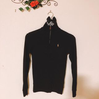 ポロラルフローレン(POLO RALPH LAUREN)の【お値下げです】ポロラルフローレン  M10〜12 ハーフジップトレーナー(Tシャツ/カットソー)