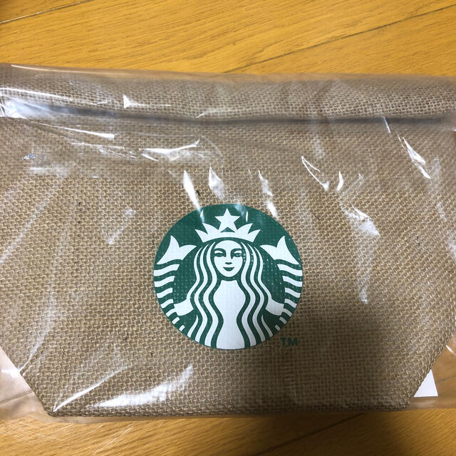 Starbucks Coffee(スターバックスコーヒー)のスターバックス福袋2021 ジュートランチバッグ インテリア/住まい/日用品のキッチン/食器(弁当用品)の商品写真