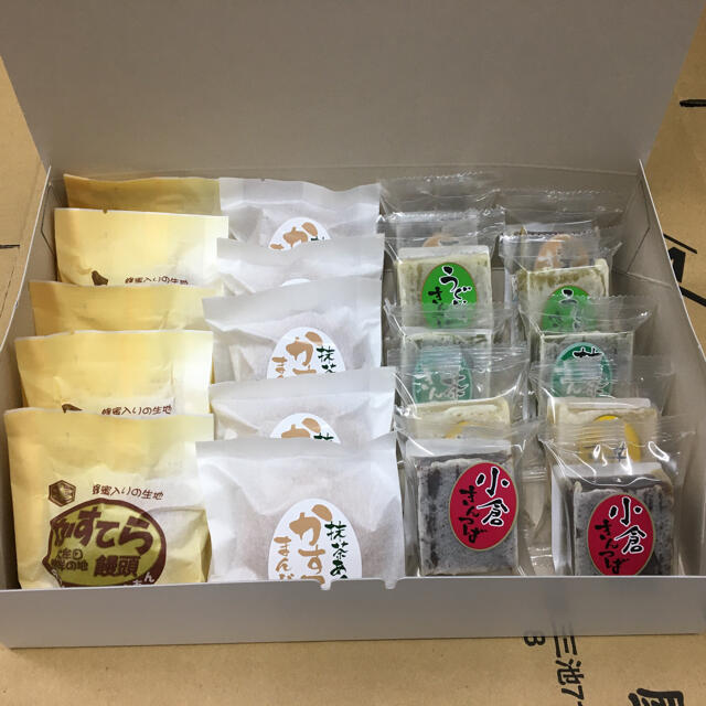 御年賀特価！福岡県大牟田市（有）亀屋かすてら饅頭きんつばセット6箱食品/飲料/酒