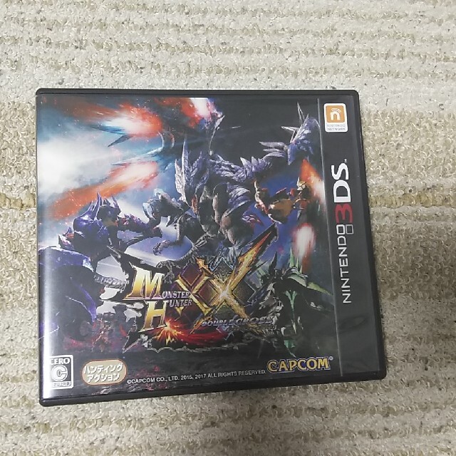 CAPCOM(カプコン)の【中古】モンスターハンターダブルクロス 3DS×3本セット エンタメ/ホビーのゲームソフト/ゲーム機本体(携帯用ゲームソフト)の商品写真