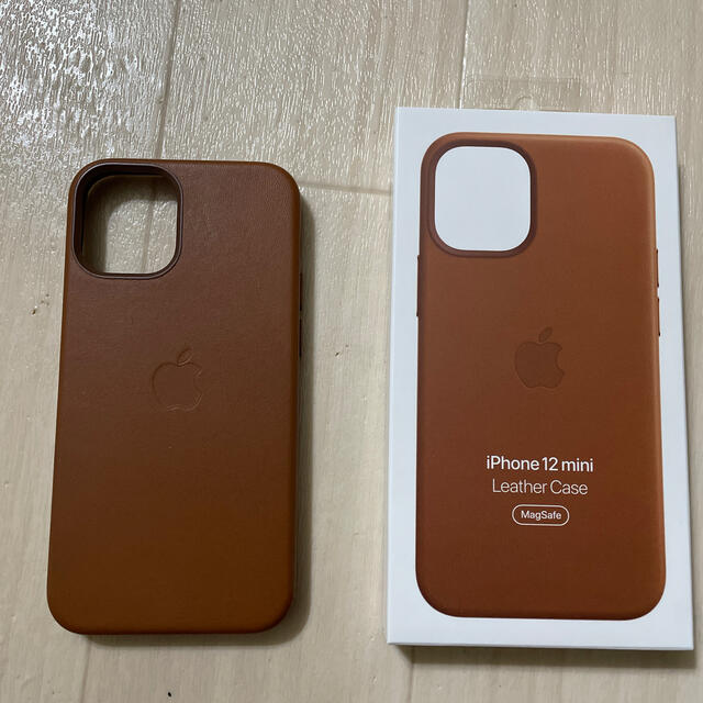 iPhone 12 mini 純正レザーケース