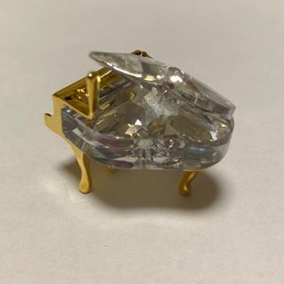 スワロフスキー(SWAROVSKI)のうららさま専用★スワロフスキー　ピアノ置物　クリスタルメモリーズ(ガラス)