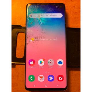 ギャラクシー(Galaxy)のGalaxy S10 Prism Blue 128 GB au SIMフリー(スマートフォン本体)