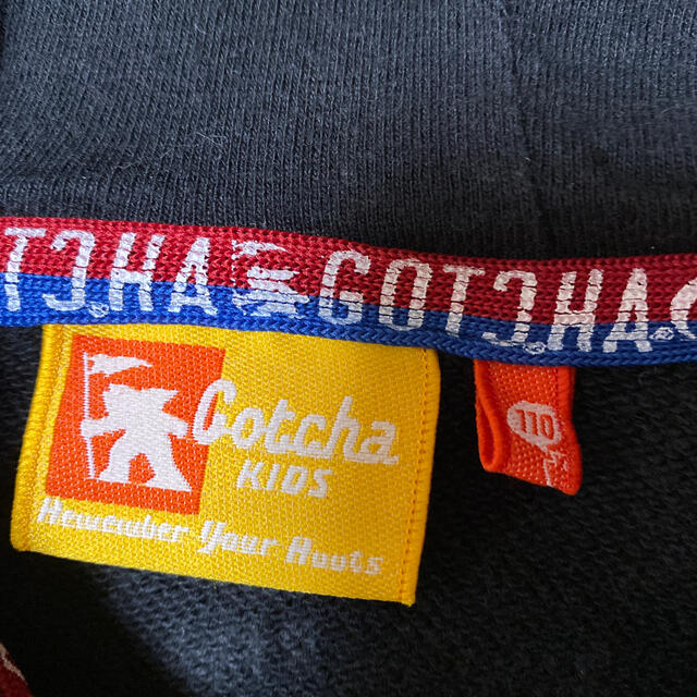 GOTCHA(ガッチャ)のパーカー　キッズ　男の子　110  子ども キッズ/ベビー/マタニティのキッズ服男の子用(90cm~)(ジャケット/上着)の商品写真