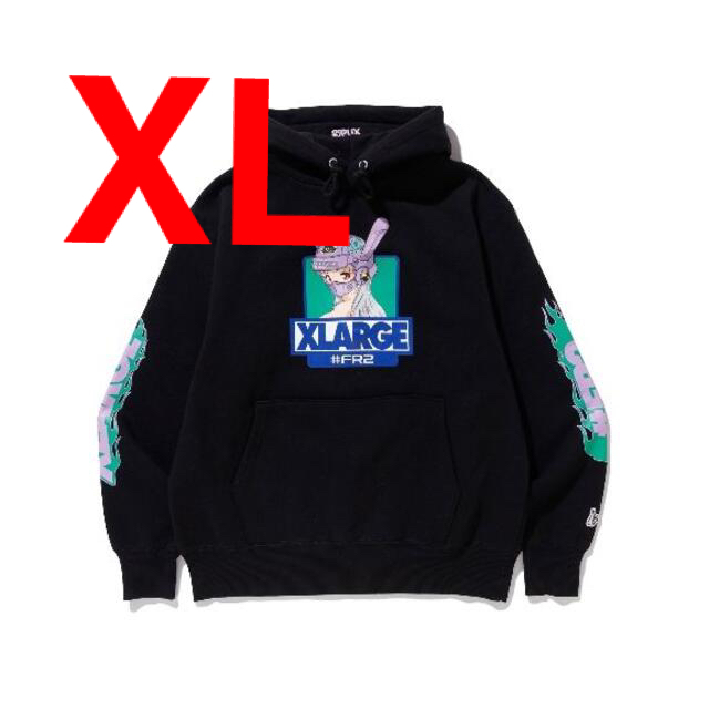 XLARGE FR2 パーカー フーディー XLサイズトップス