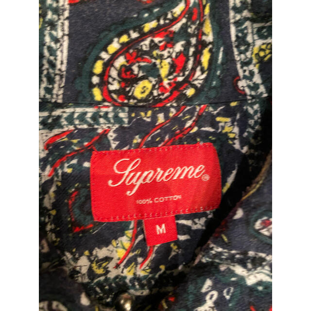 Broken Paisley Flannel Zip Up Shirt - シャツ