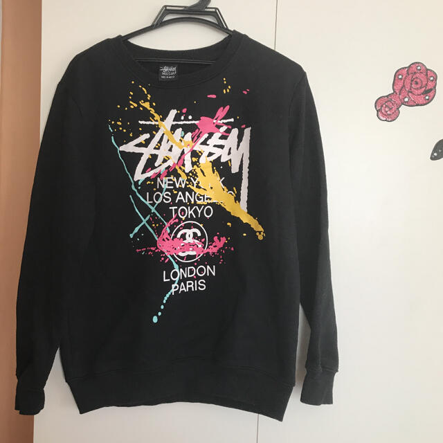 STUSSY(ステューシー)のステューシー　トレーナー　両面プリント　M メンズのトップス(スウェット)の商品写真